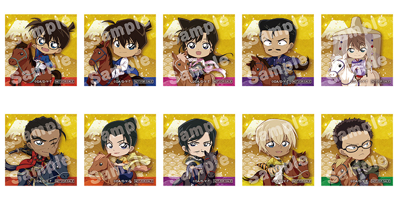 「名探偵コナン」特製ステッカー（10種）